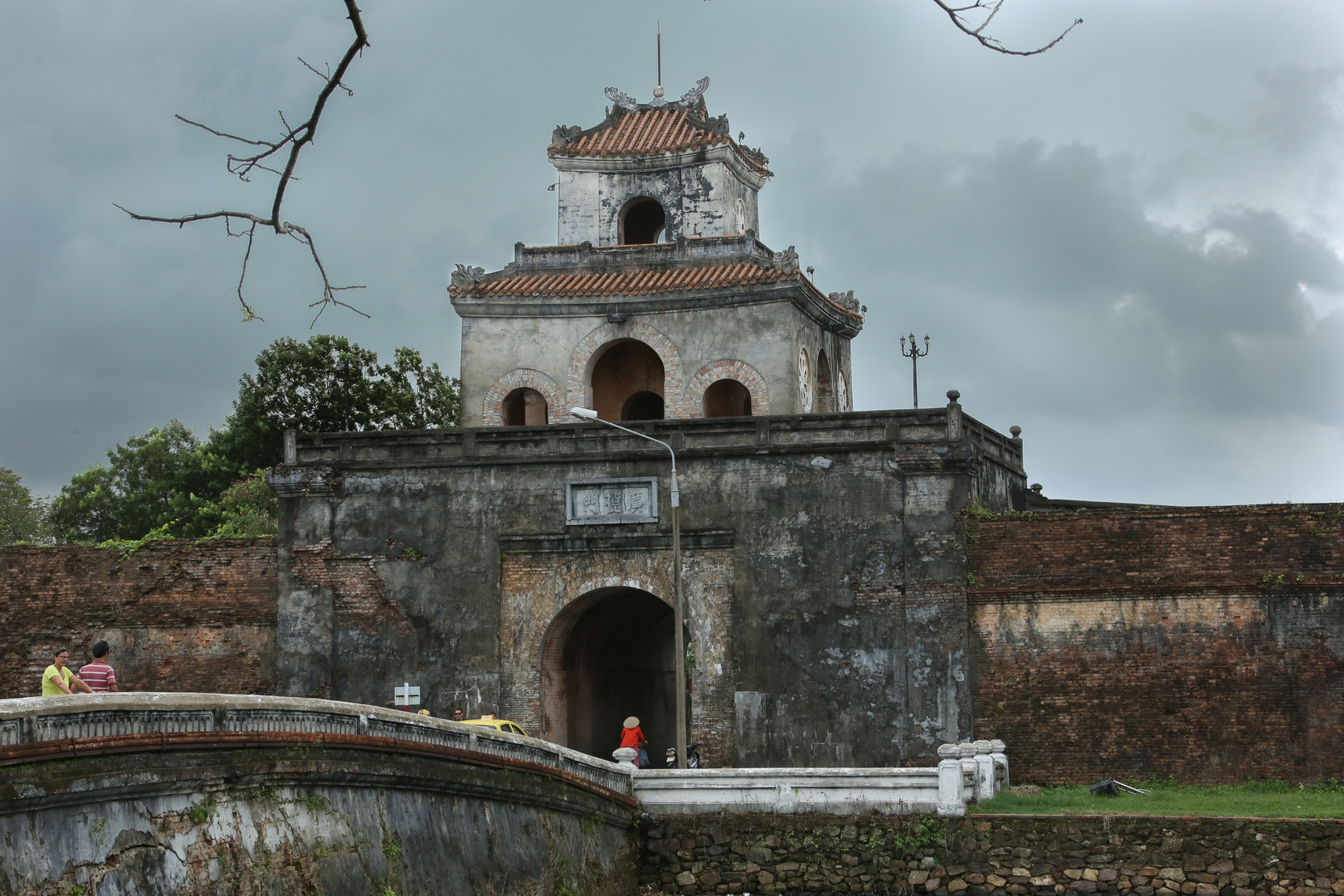 Hue, Zitadelle Zugangsbrücke