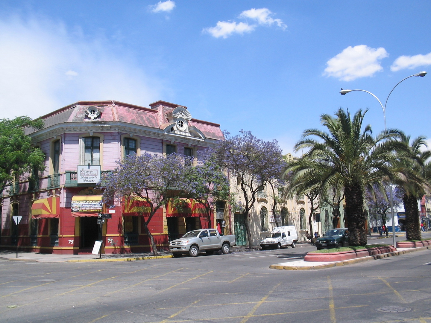 Hübsche Ecke in Santiago de Chile