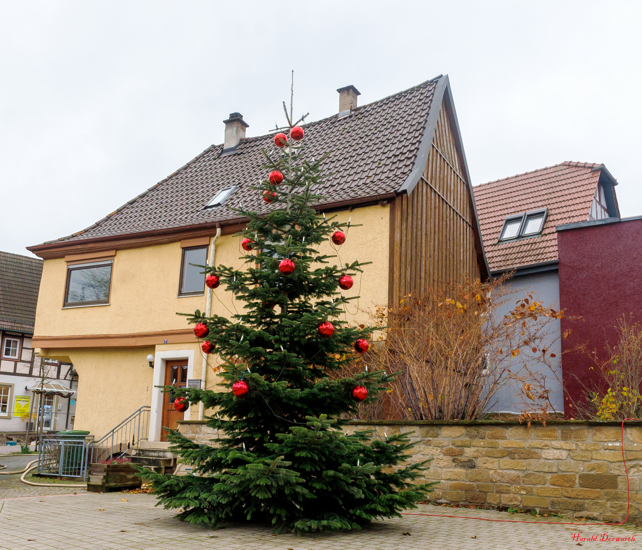 Hübscher Christbaum