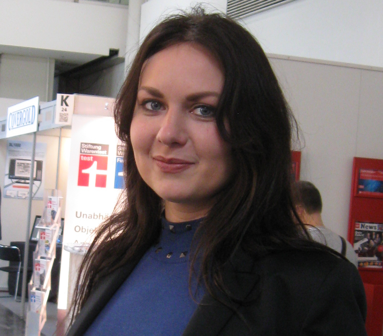 Hübsches CeBIT Girl 2014