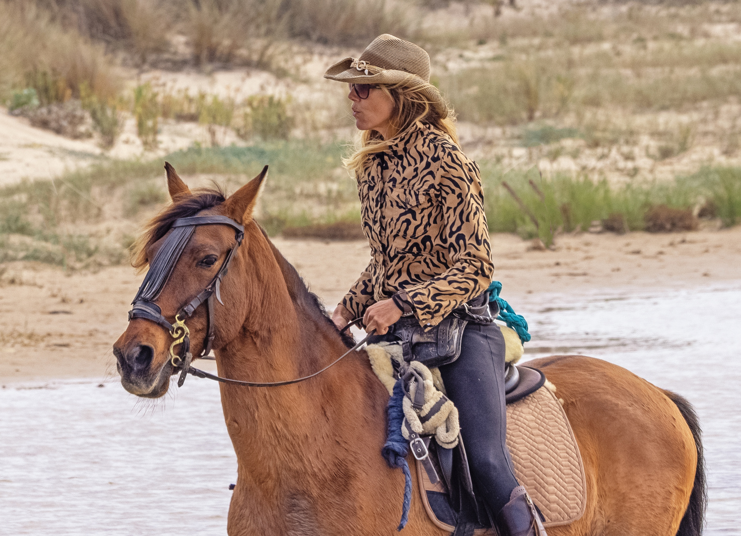 Hübsches Cowgirl