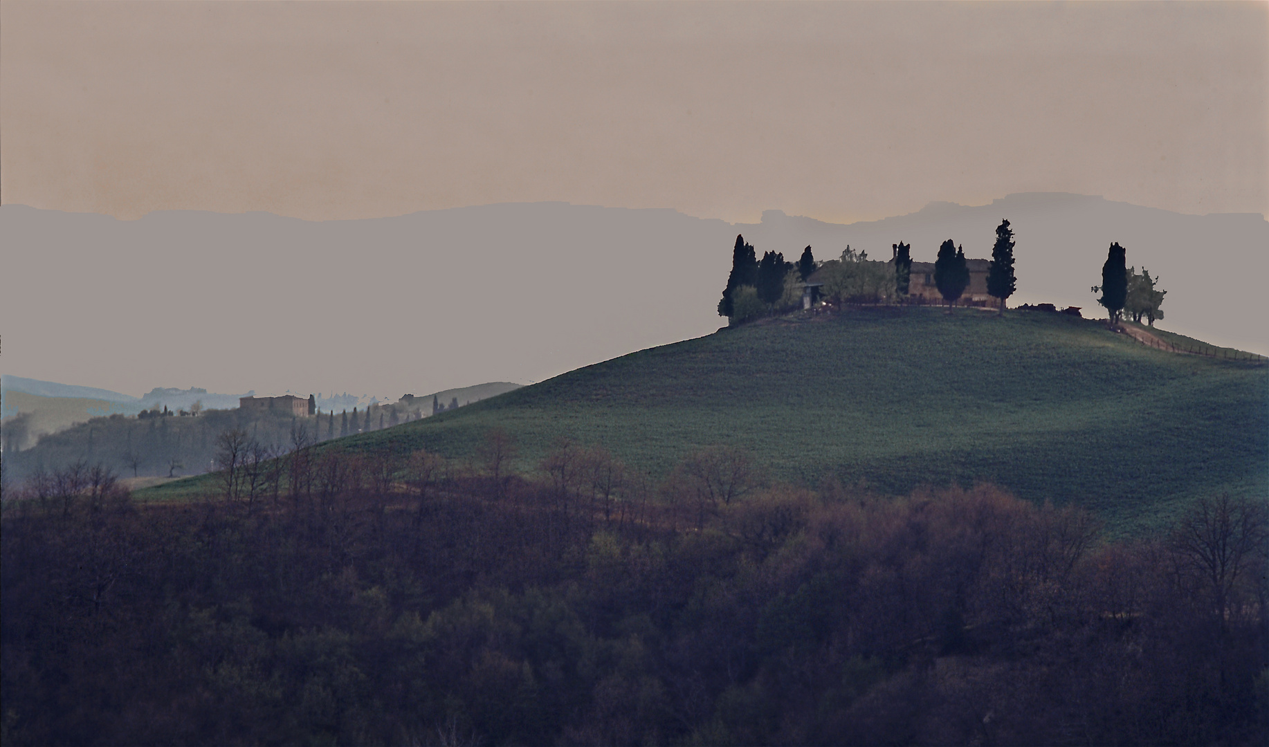 Hügel in der Toscana 