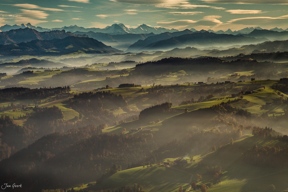 Hügel und Berge