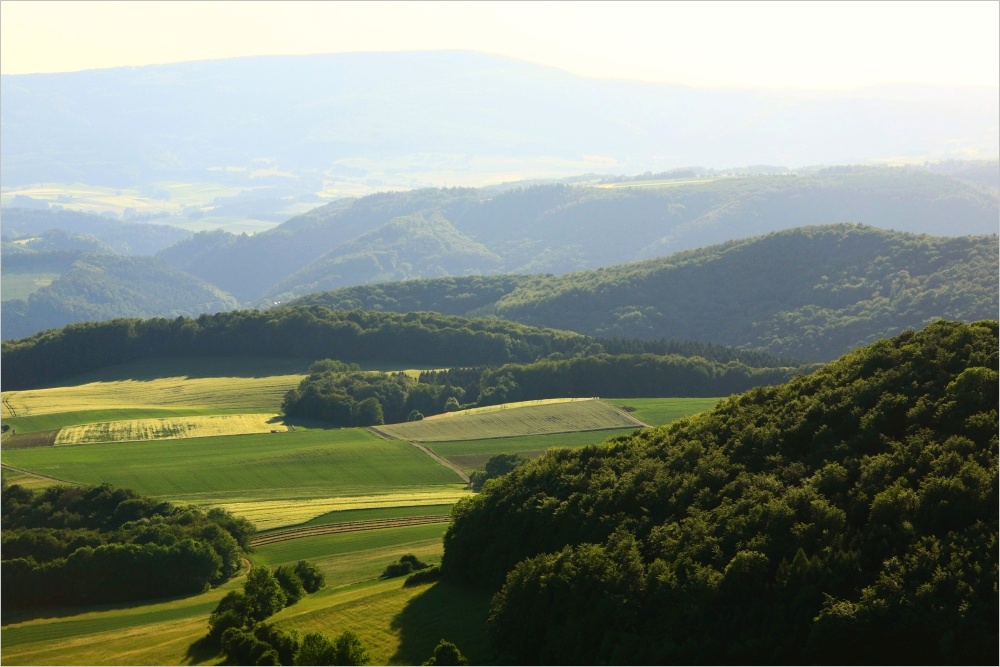 hügelige Heimat