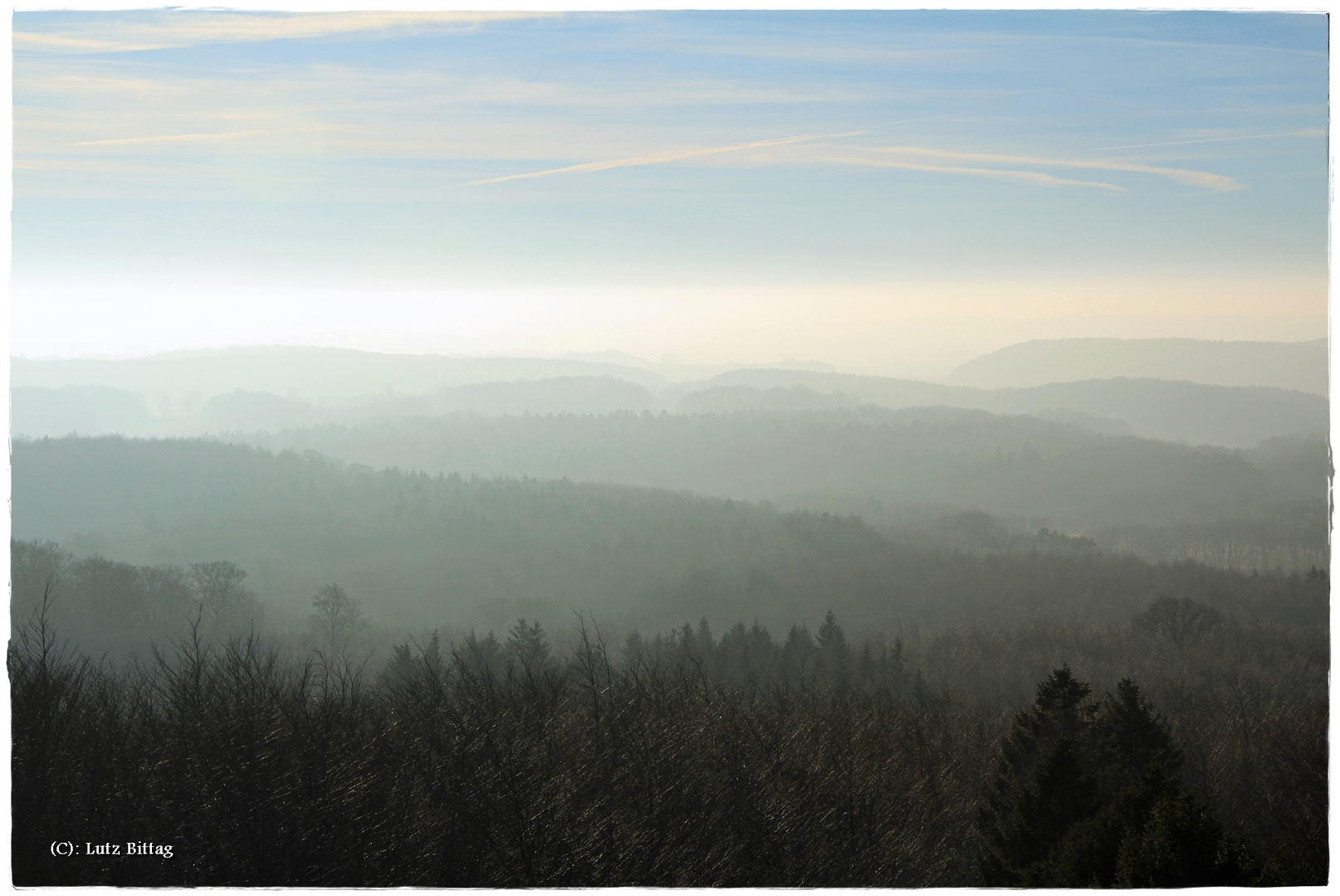 Hügelige Landschaft