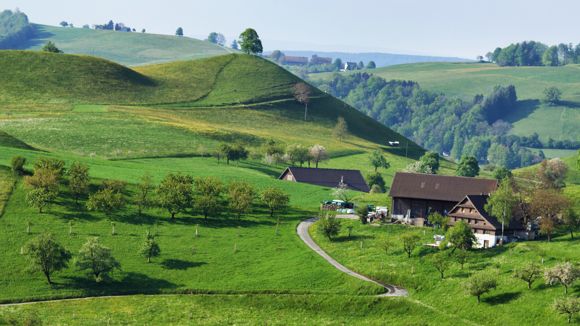 Hügellandschaft