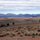 Hügellandschaft im Outback