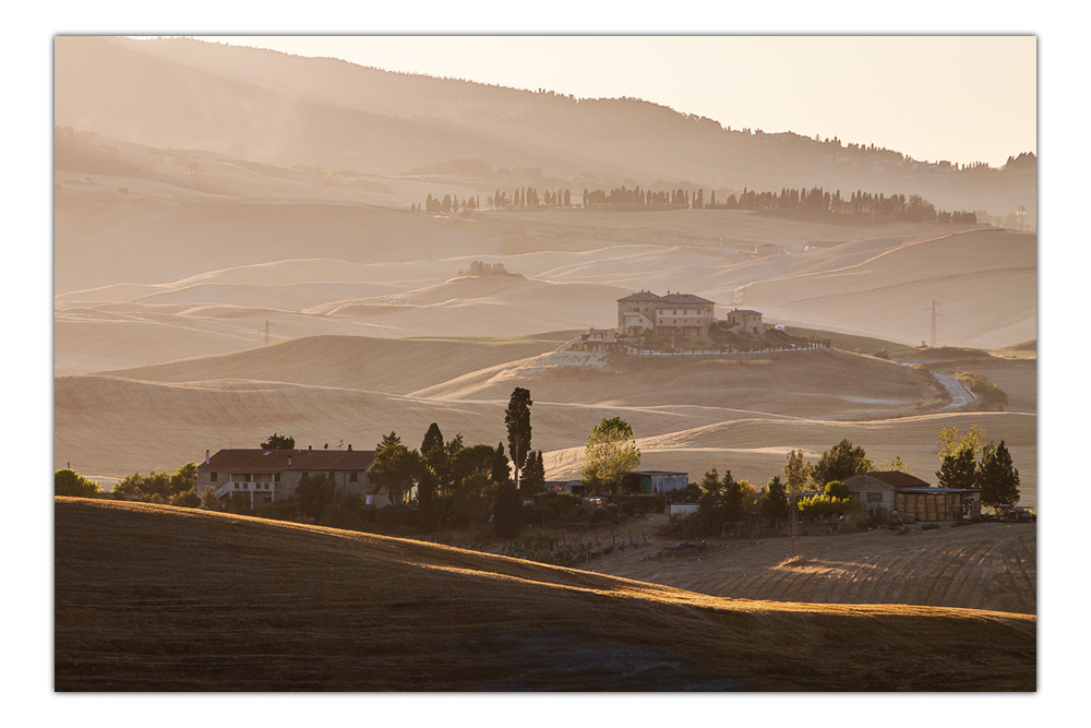 Hügellandschaft vor Volterra