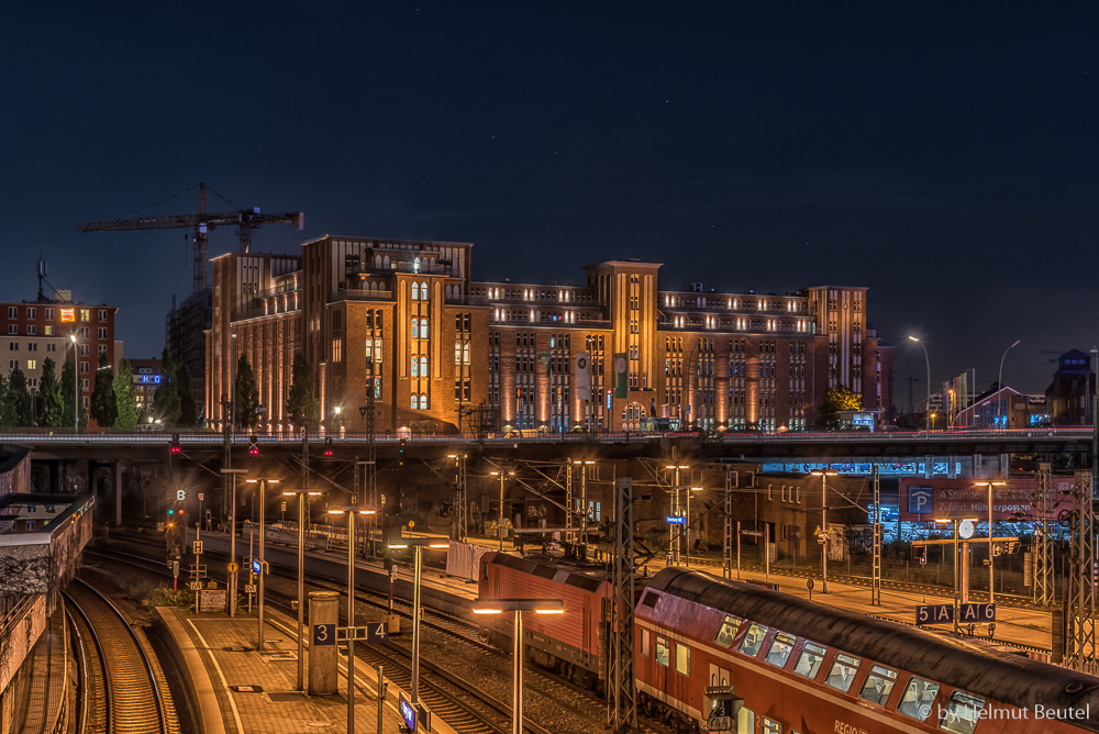 Hühnerposten - Blick über den Haupbahnhof