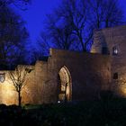 Hülser Burg zur blauen Stunde