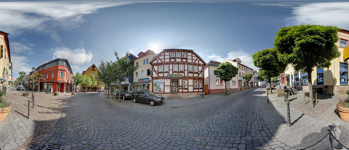 Hünfeld 360-Grad: Die Töpferstrasse