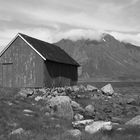 Hütte am Berg