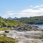 Hütte am Fjord