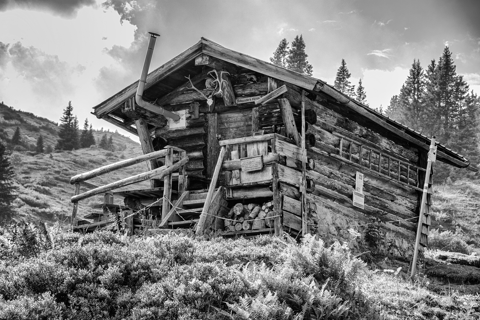 Hütte am Hohen Ifen