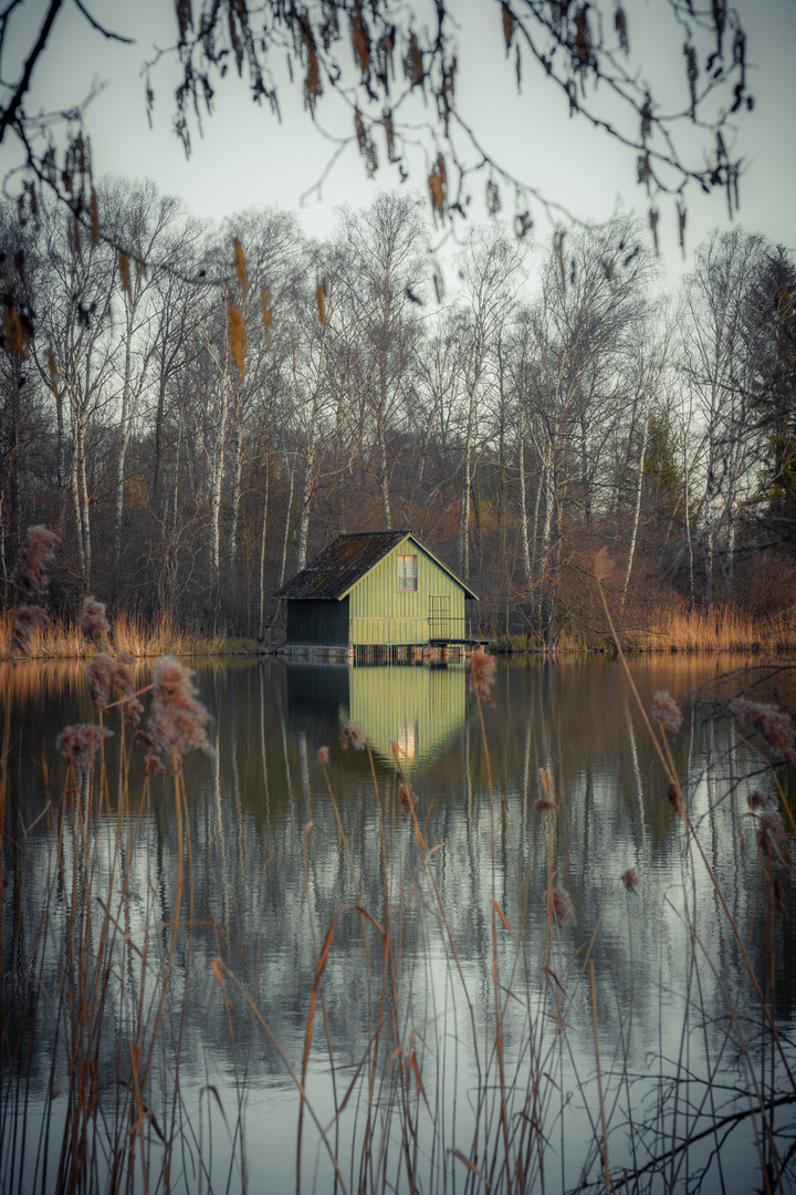 Hütte am Nussbaumersee