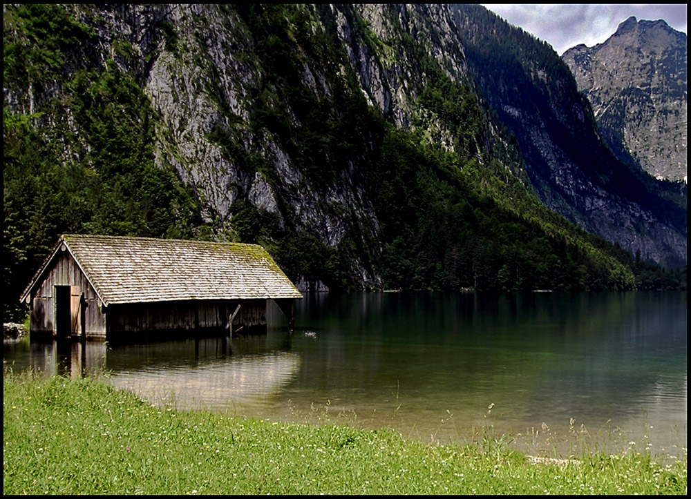 Hütte am Obersee