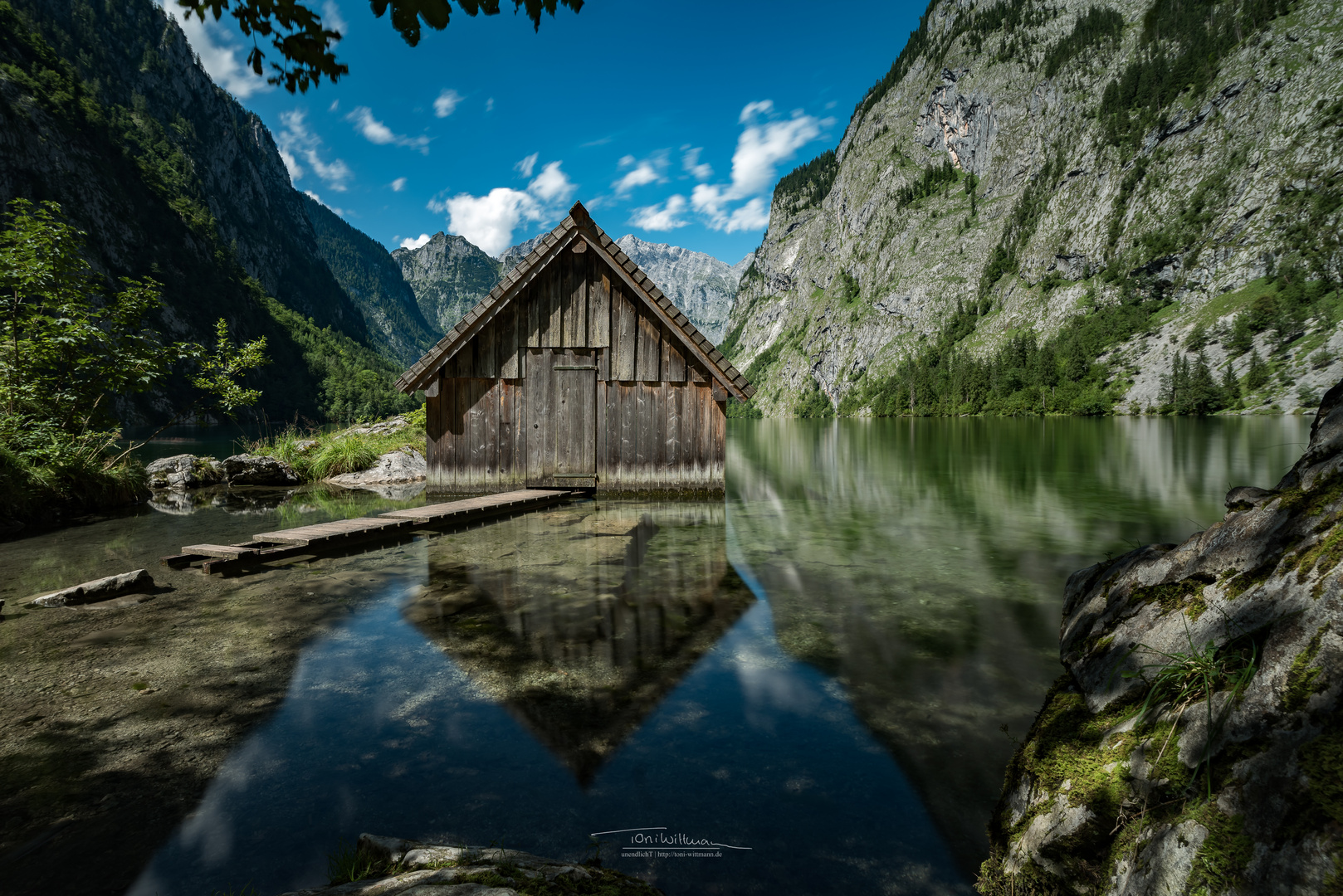 Hütte am Obersee bei der Fischunkelalm