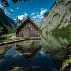 Hütte am Obersee bei der Fischunkelalm