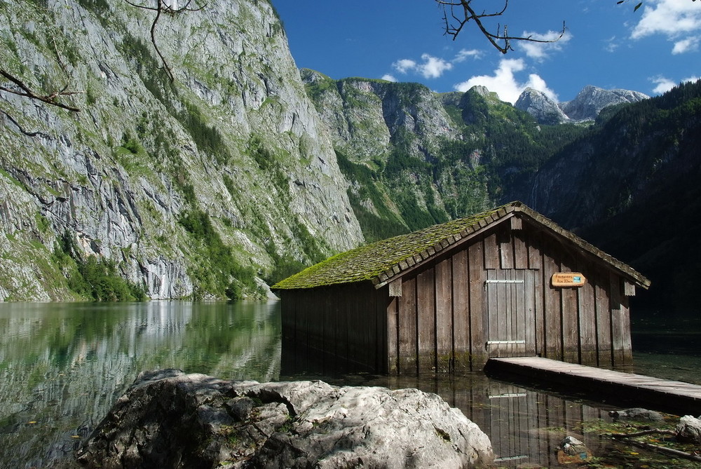 Hütte am Obersee