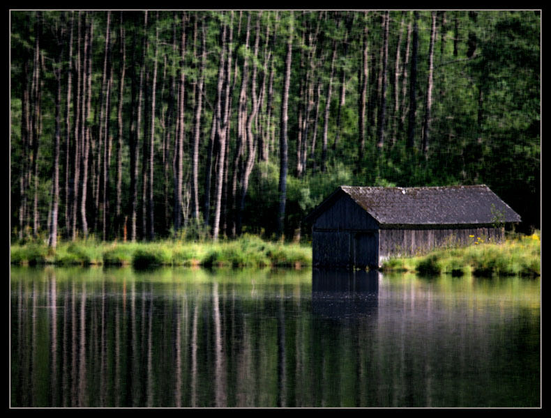 HÜTTE AM SEE Foto & Bild | marodes, specials, natur Bilder auf ...