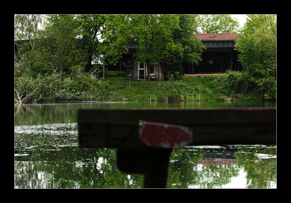 Hütte am See