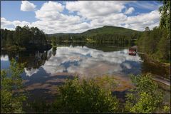 Hütte am See