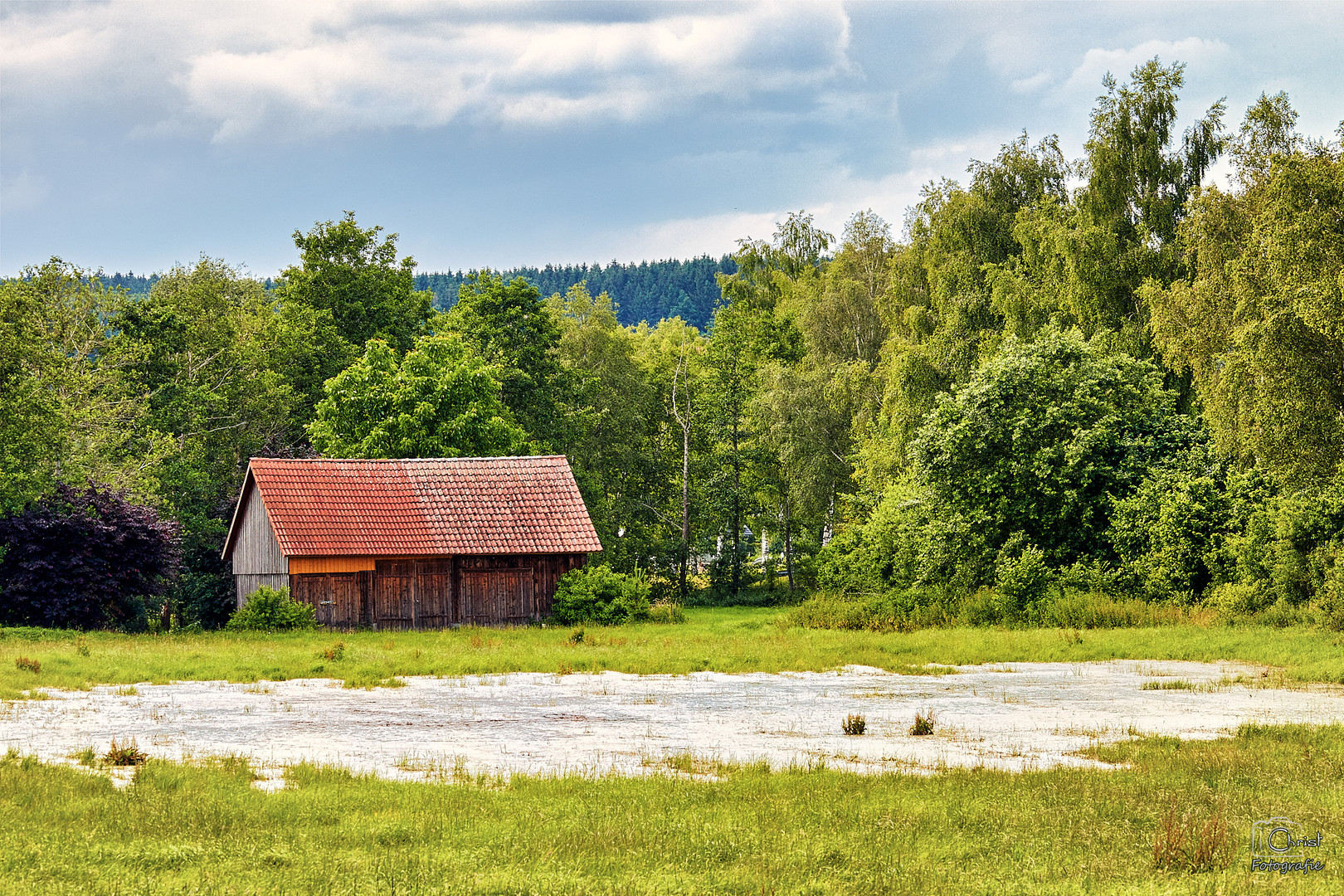 Hütte am See