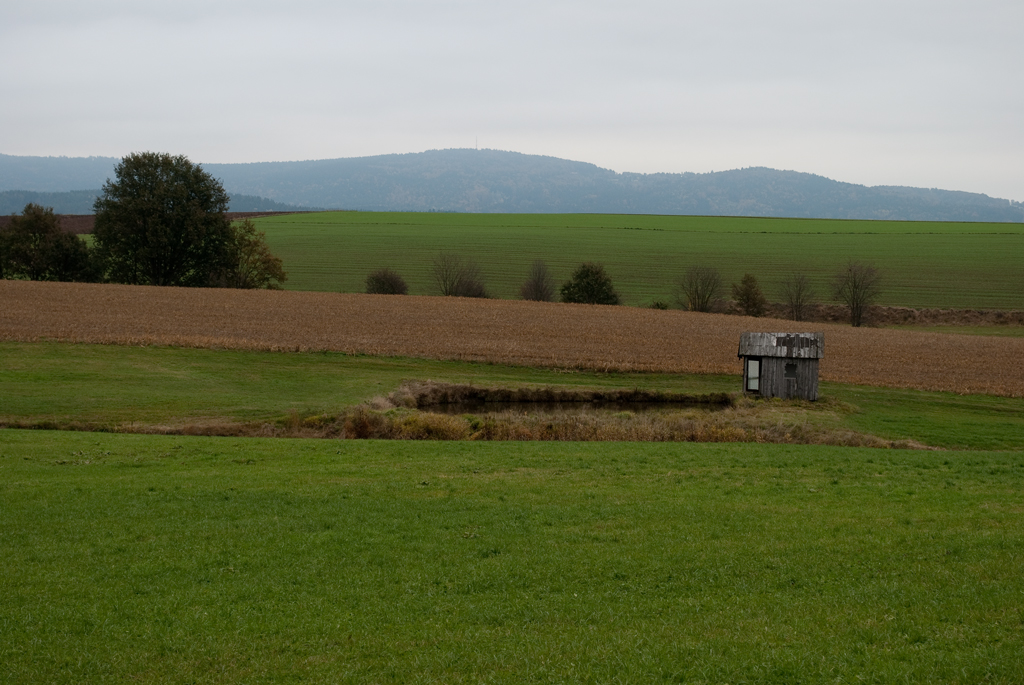 Hütte am See