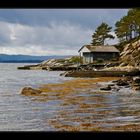 Hütte am Strand