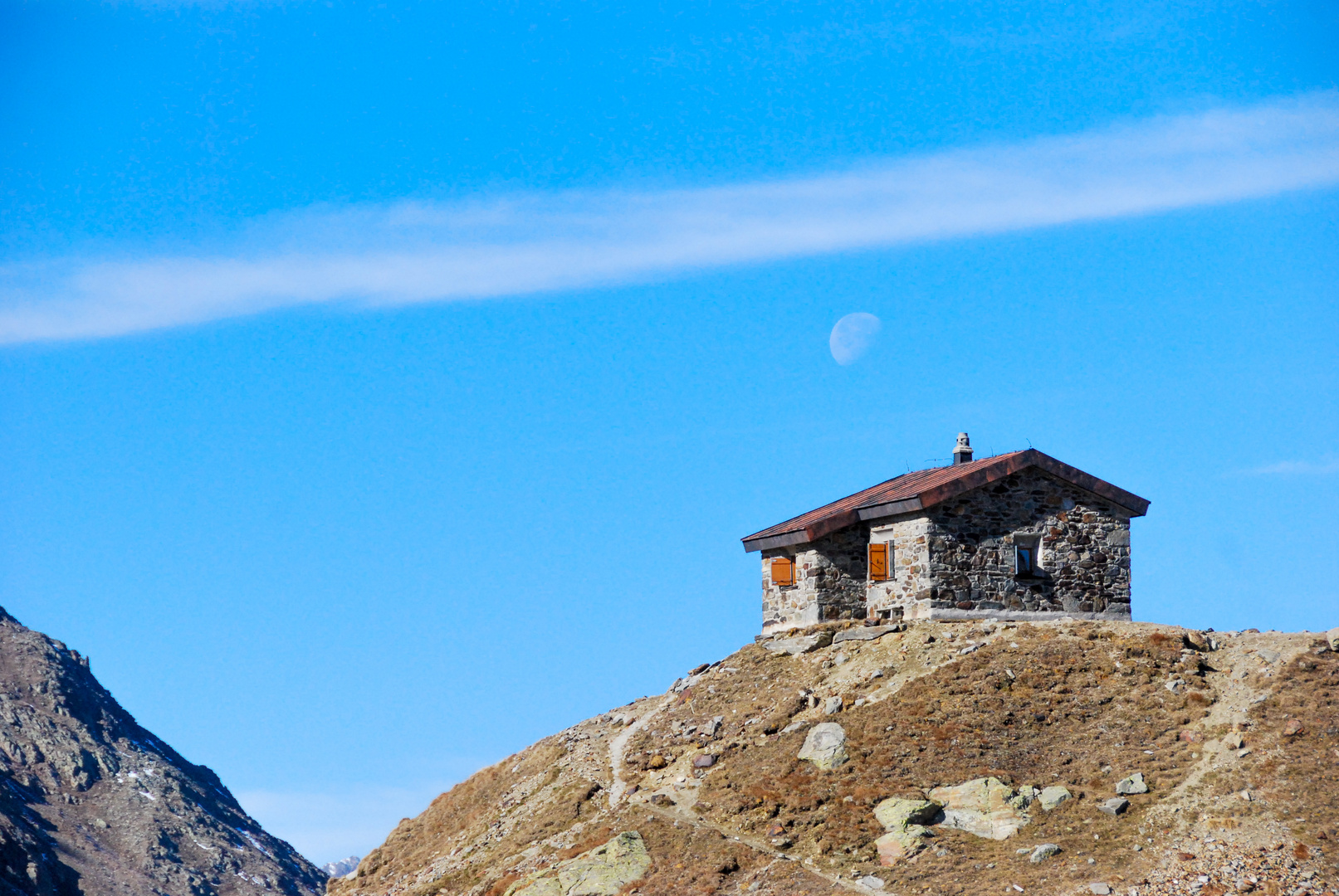 Hütte am Timmelsjoch