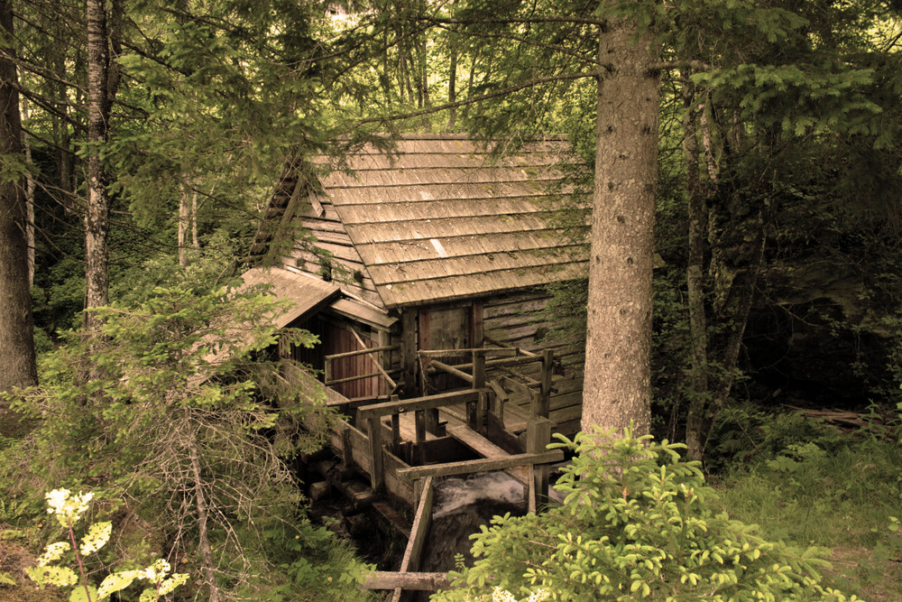 Hütte am Untertalbach