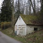 Hütte am Waldrand