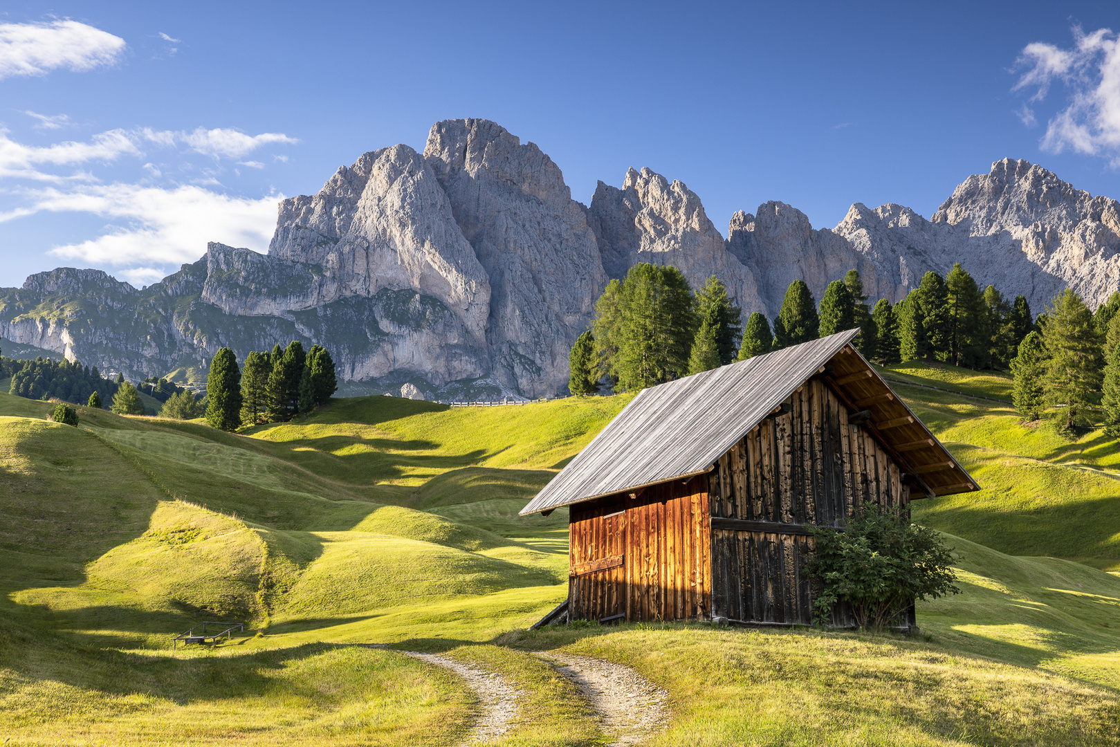 Hütte am Weg