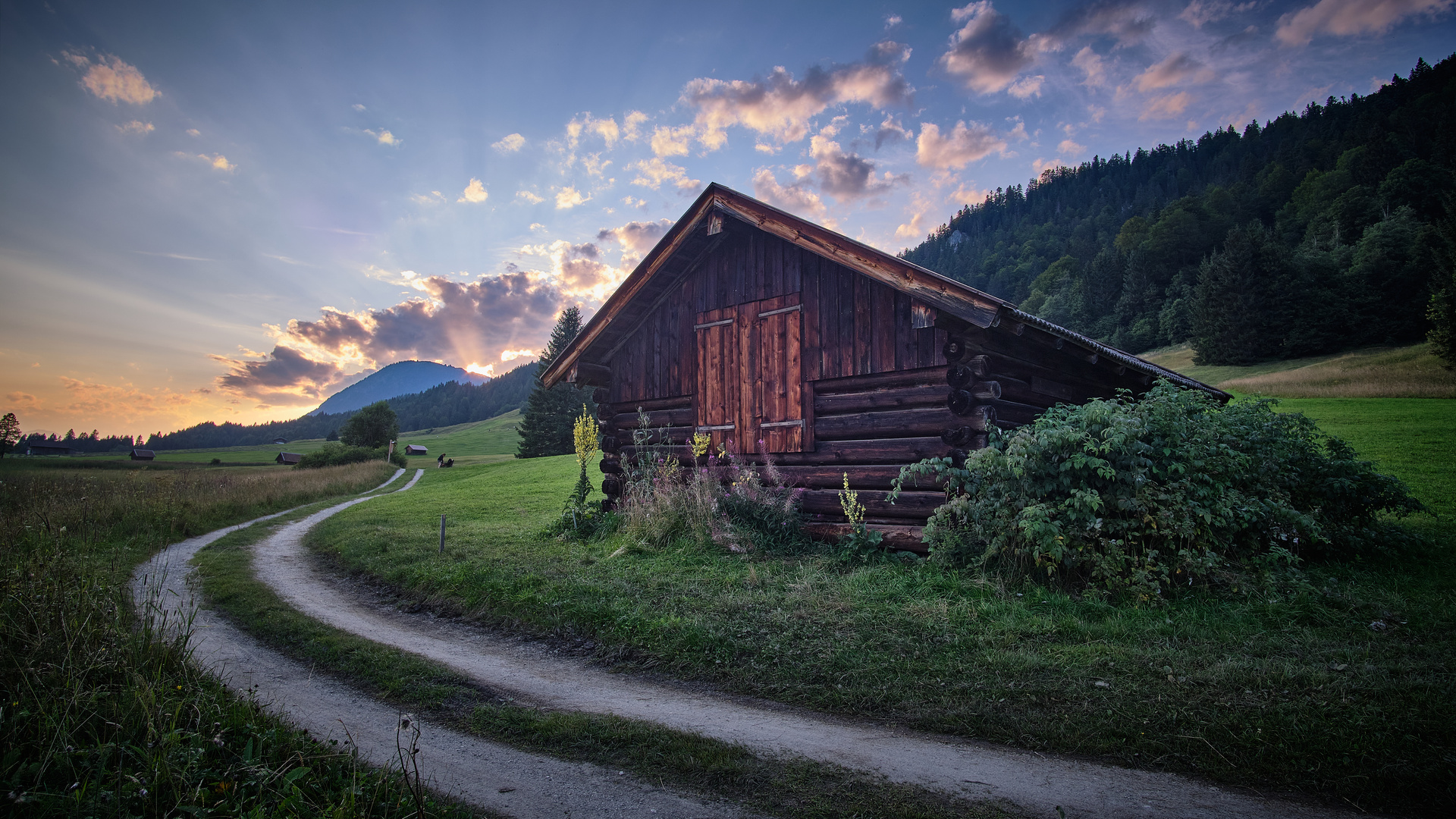 Hütte am Wegesrand