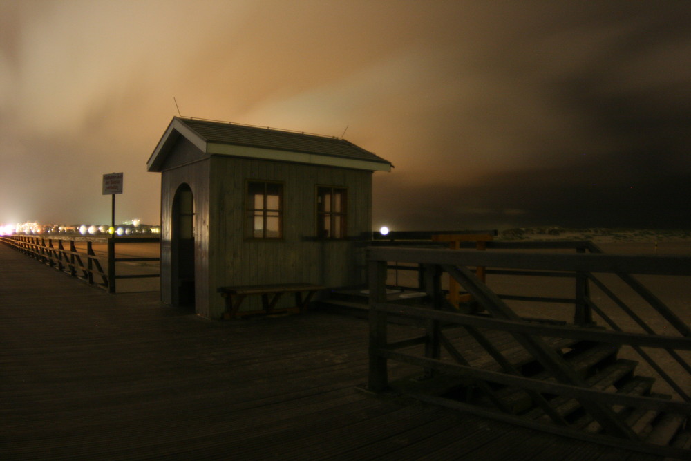 Hütte an der Kilometerbrücke in St.Peter-Ording