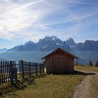 Hütte auf dem Helm