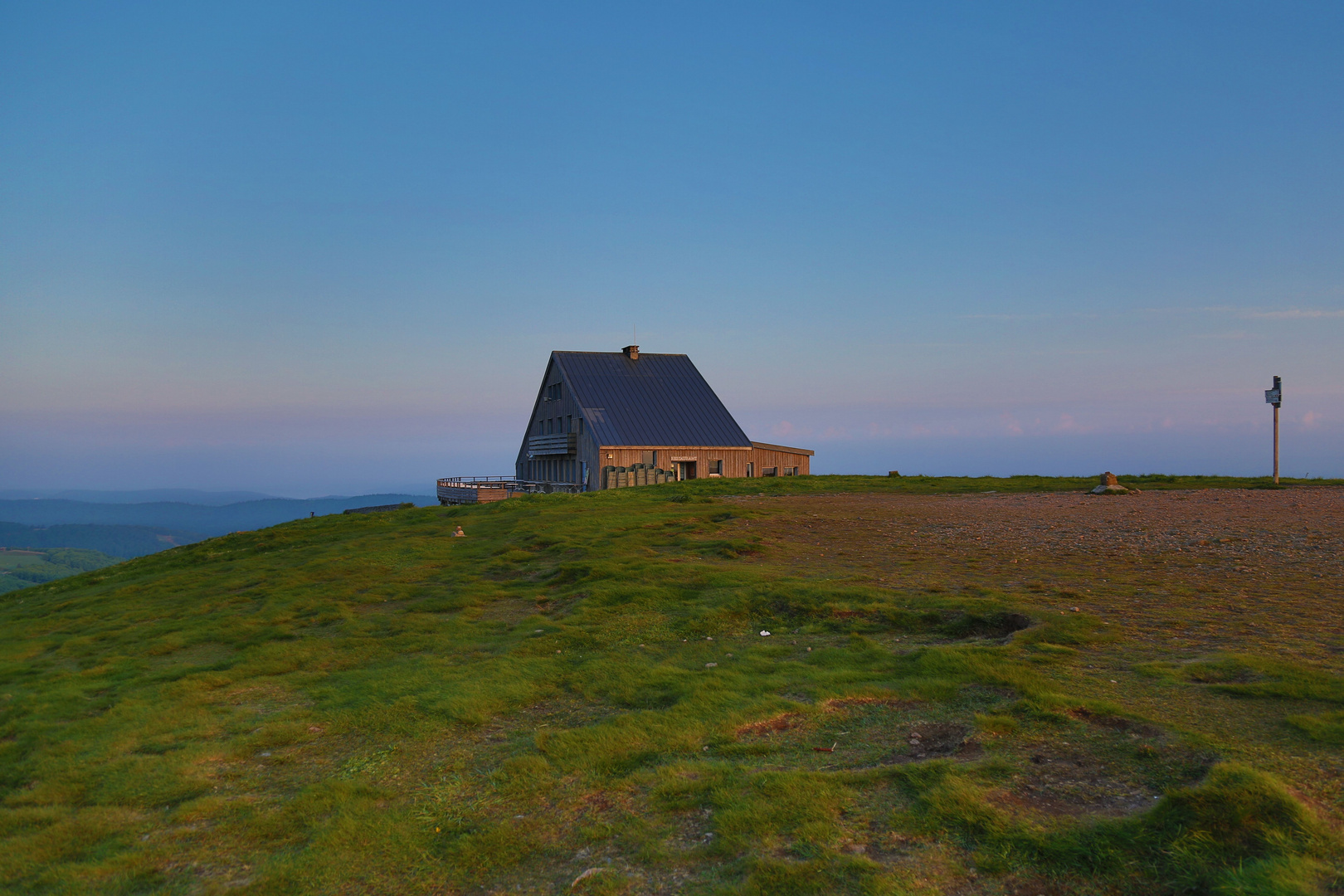 Hütte auf dem Hohneck