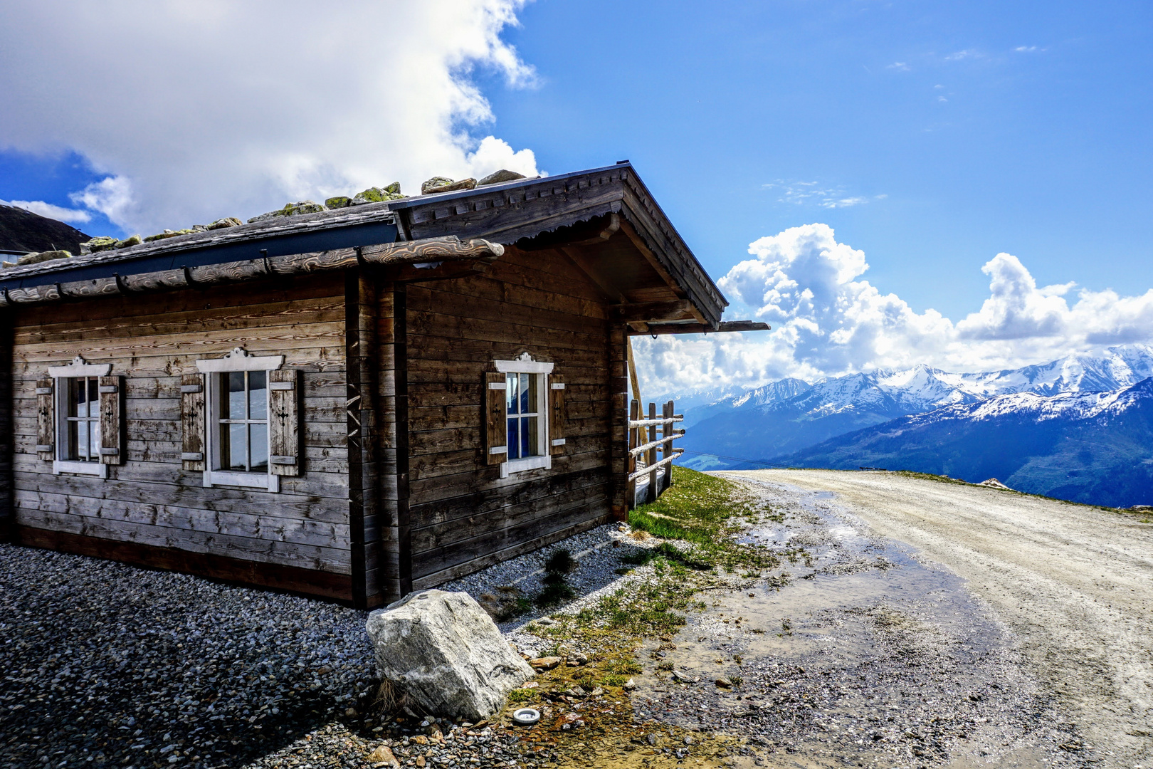 Hütte auf den Wildkogel