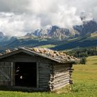 Hütte auf der Seiser Alm (1)