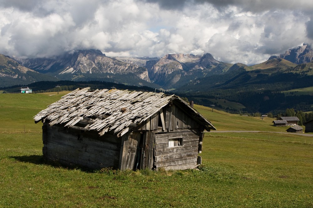 Hütte auf der Seiser Alm (2)