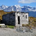 Hütte auf Insel im Beagle-Kanal (Feuerland)