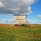 Hütte auf Rädern