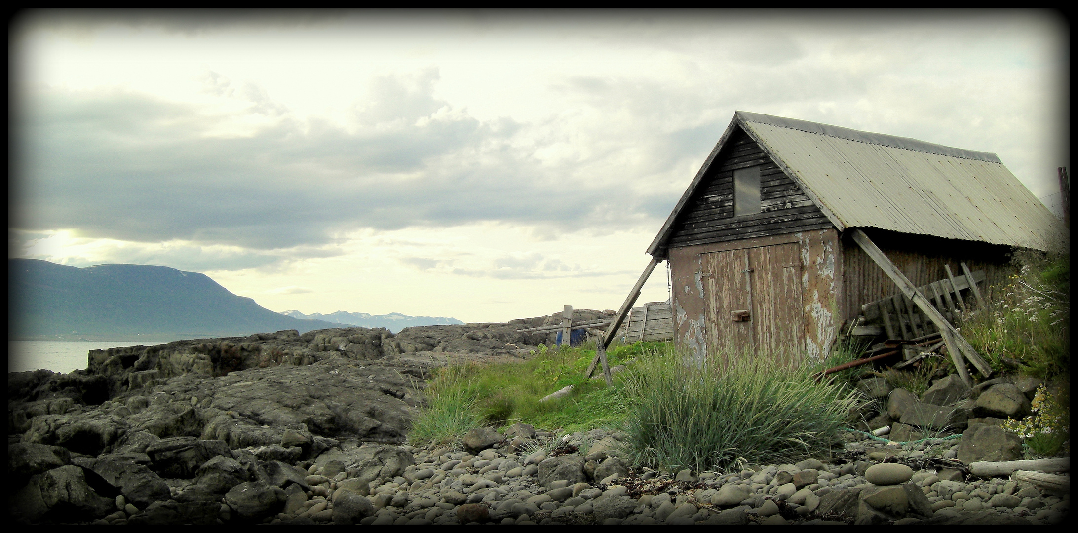 Hütte bei Akureyri (Island)