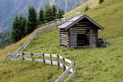 Hütte bei Serfaus