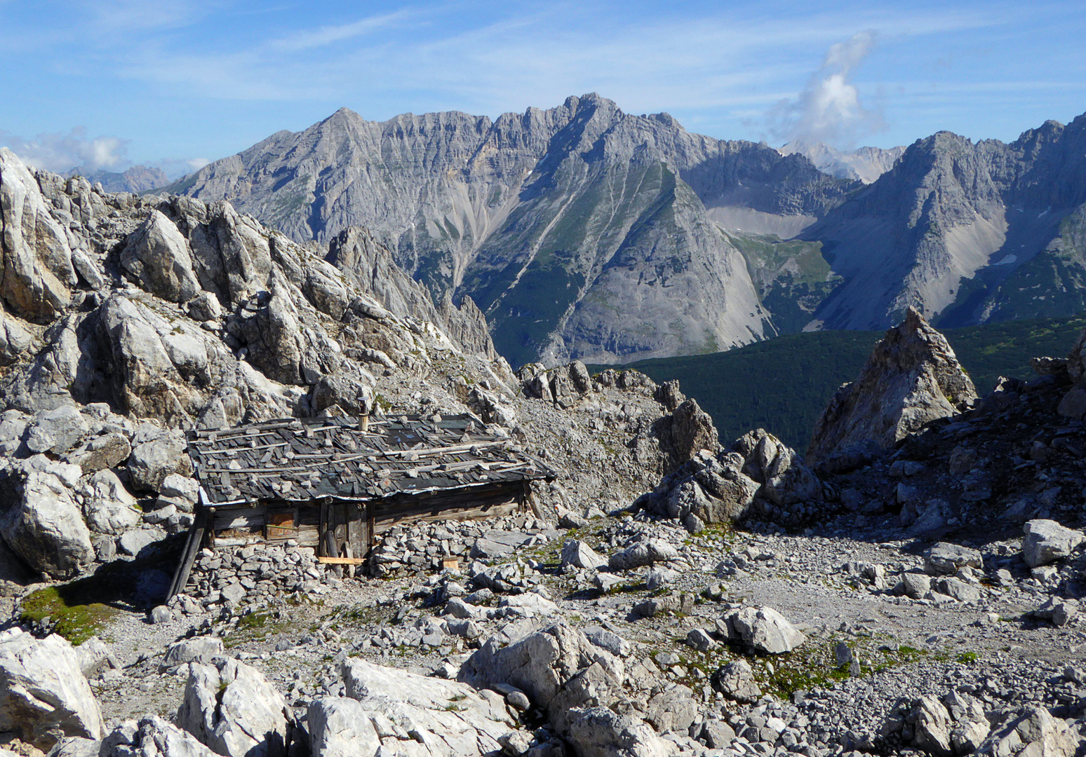 Hütte der Geierwally