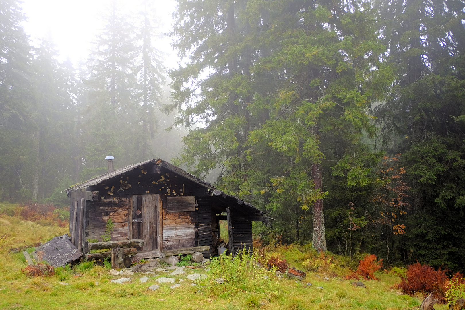 Hütte im Bayrischen Wald