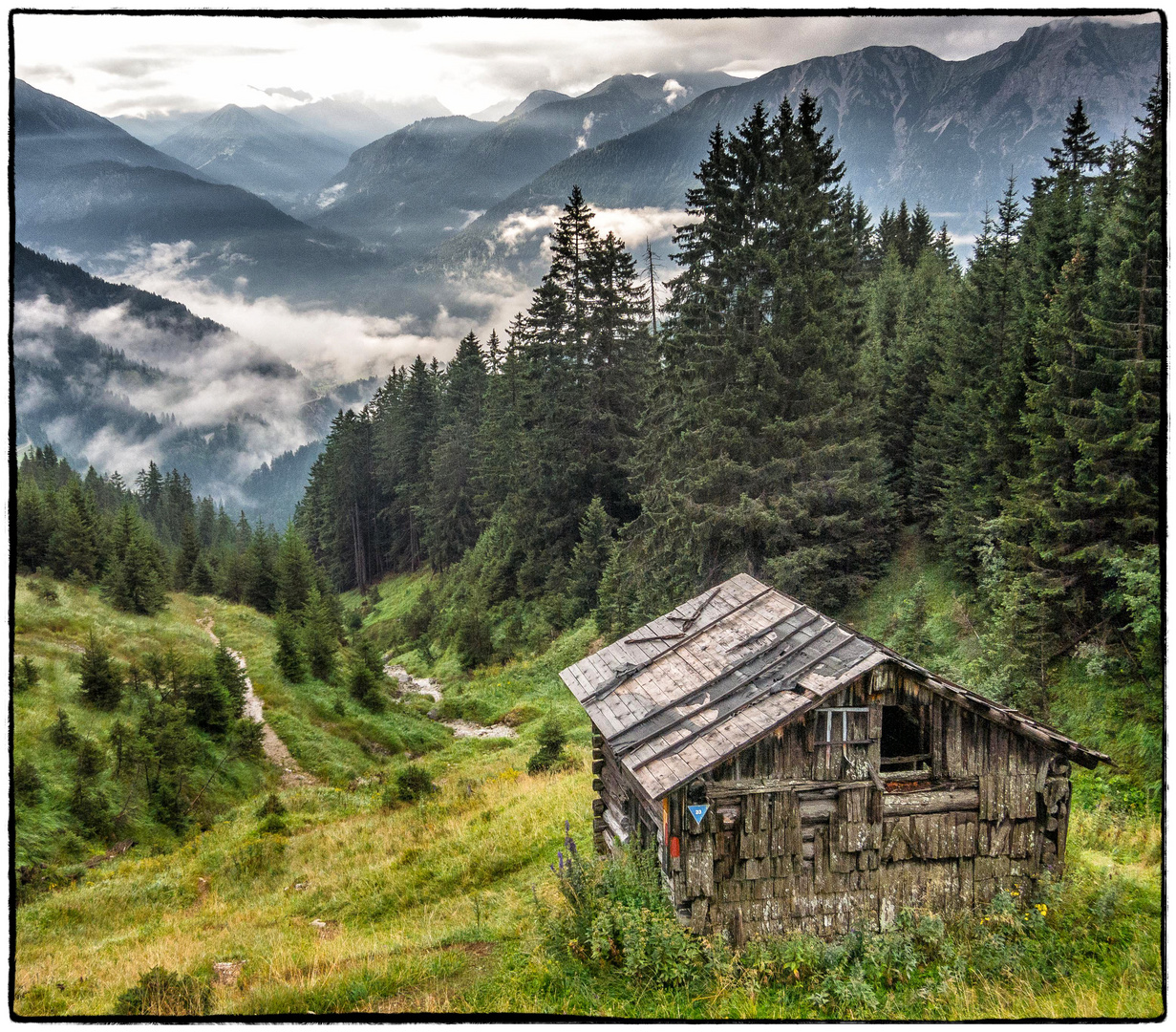 Hütte im Birkental