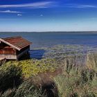 Hütte im Chiemsee