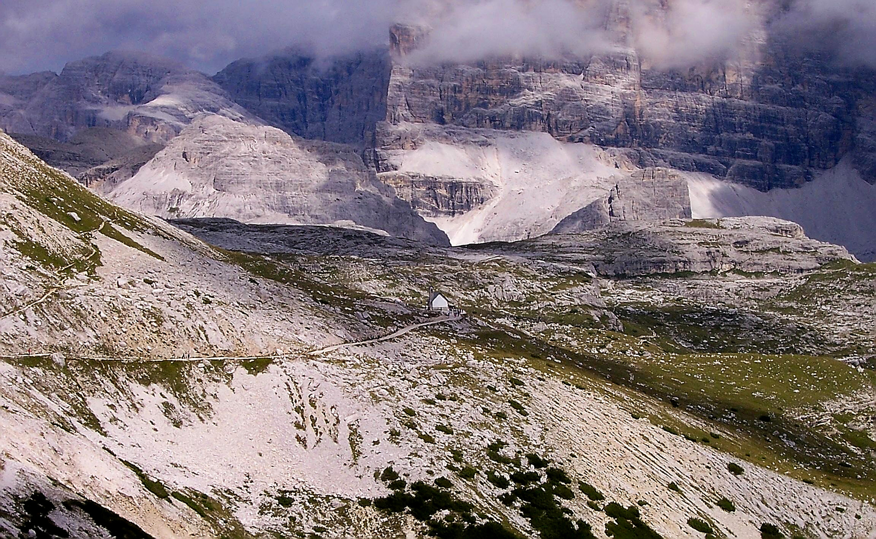 Hütte im Niemandsland