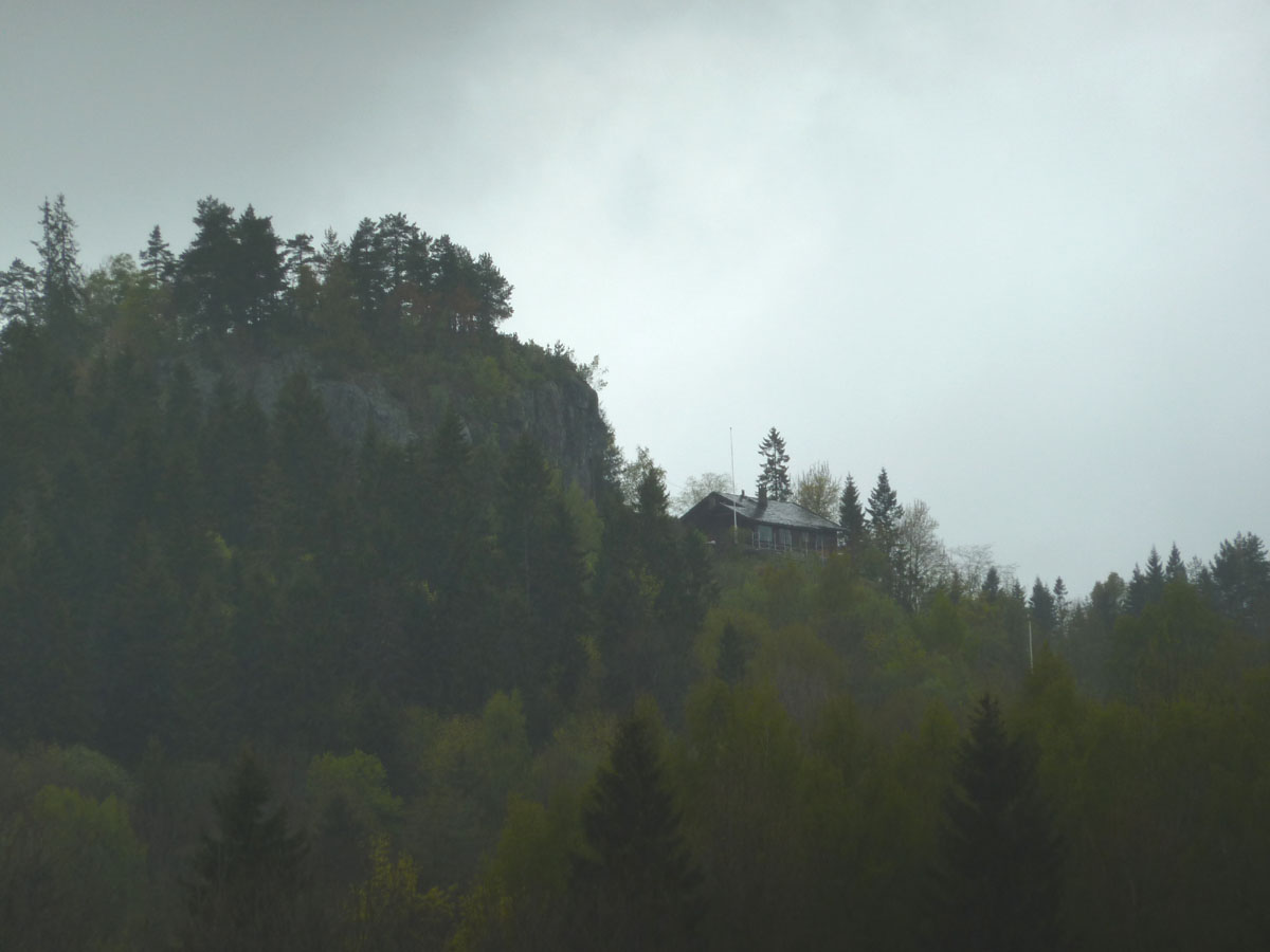 Hütte in den Bergen